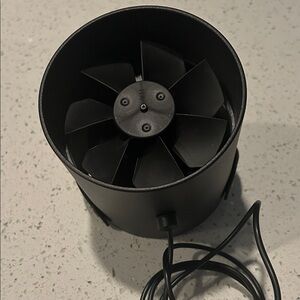 Black USB Desk Fan
